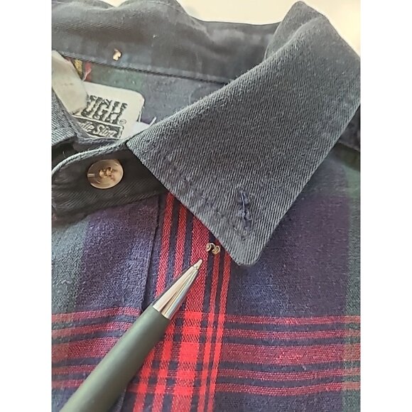 Panhandle Rough Stock Shirt Mens Large Western Button Rodeo Cowboy Ranch Work - Picture 12 of 13